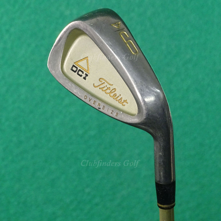 Lady Titleist DCI Gold Oversize Single 9 Iron Factory TriSpec Graphite Ladies
