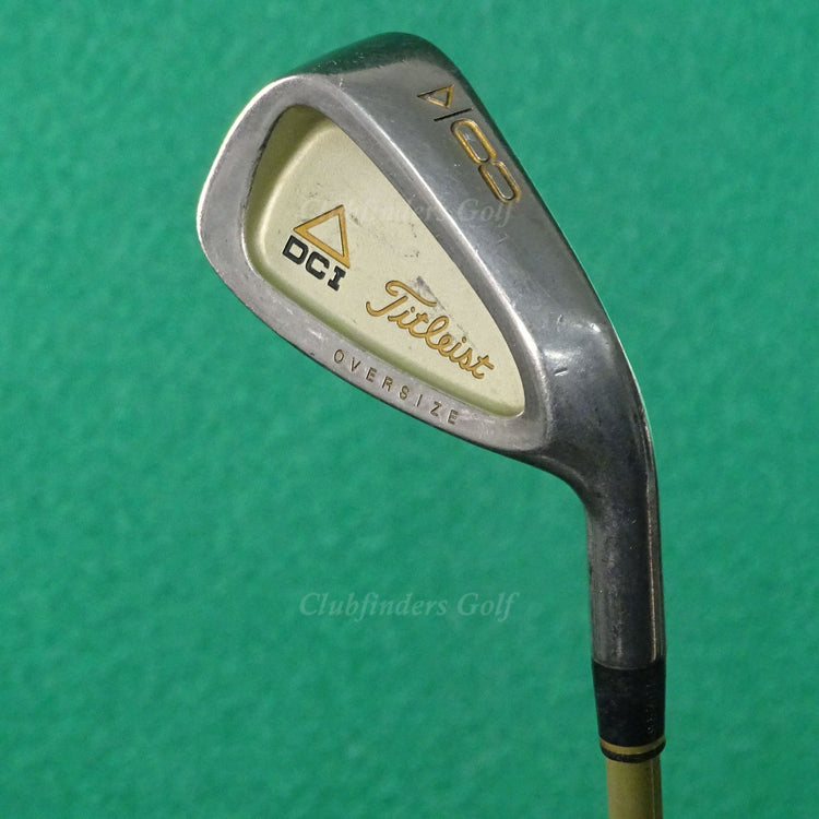 Lady Titleist DCI Gold Oversize Single 8 Iron Factory TriSpec Graphite Ladies