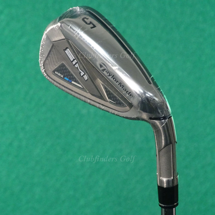 NEW TaylorMade SIM2 Max Single 5 Iron KBS Max MT 85-S Steel Stiff