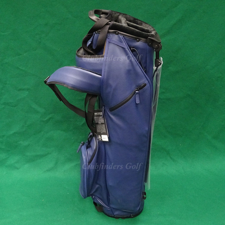 NEW TaylorMade 2024 FlexTech Premium Navy Golf Stand Bag w/ Raincover