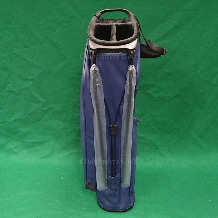 NEW TaylorMade 2024 FlexTech Premium Navy Golf Stand Bag w/ Raincover