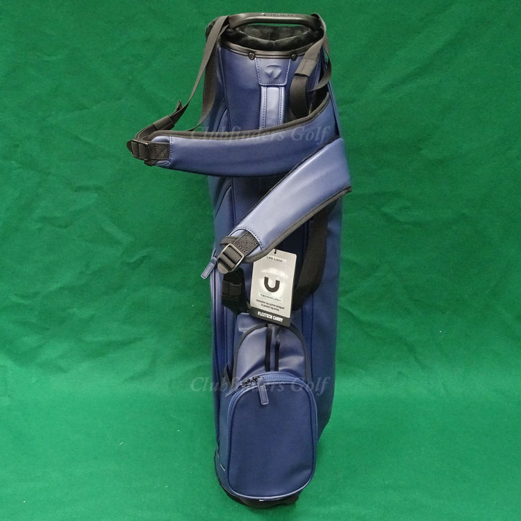 NEW TaylorMade 2024 FlexTech Premium Navy Golf Stand Bag w/ Raincover