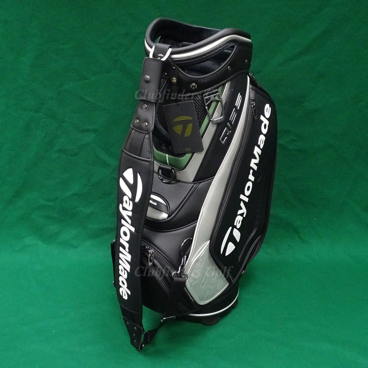 NEW TaylorMade 2025 Qi35 Tour Black/Silver Golf Staff Bag w/ Raincover