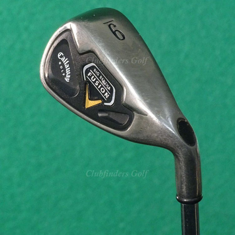 Callaway Big Bertha Fusion Single 9 Iron Factory Nippon 990GH Steel Uniflex