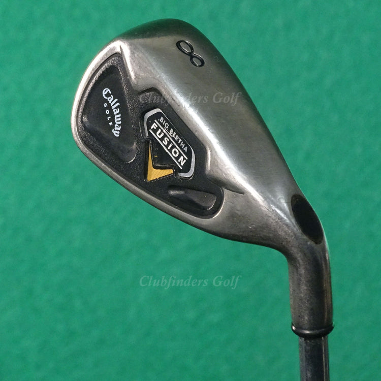 Callaway Big Bertha Fusion Single 8 Iron Factory Nippon 990GH Steel Uniflex