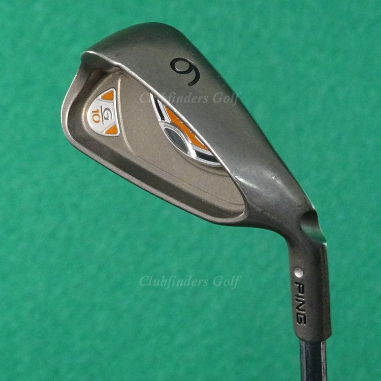 Ping G10 Silver Dot Single 6 Iron Factory AWT Steel Stiff