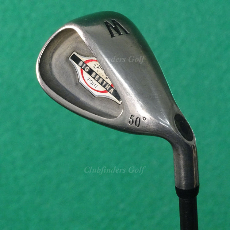 Callaway Big Bertha 2002 50° AW Approach Wedge Factory RCH 75i Graphite Regular