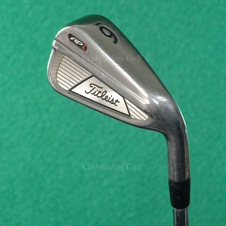 Titleist AP1 Single 6 Iron Project X Rifle 5.0 Steel Regular