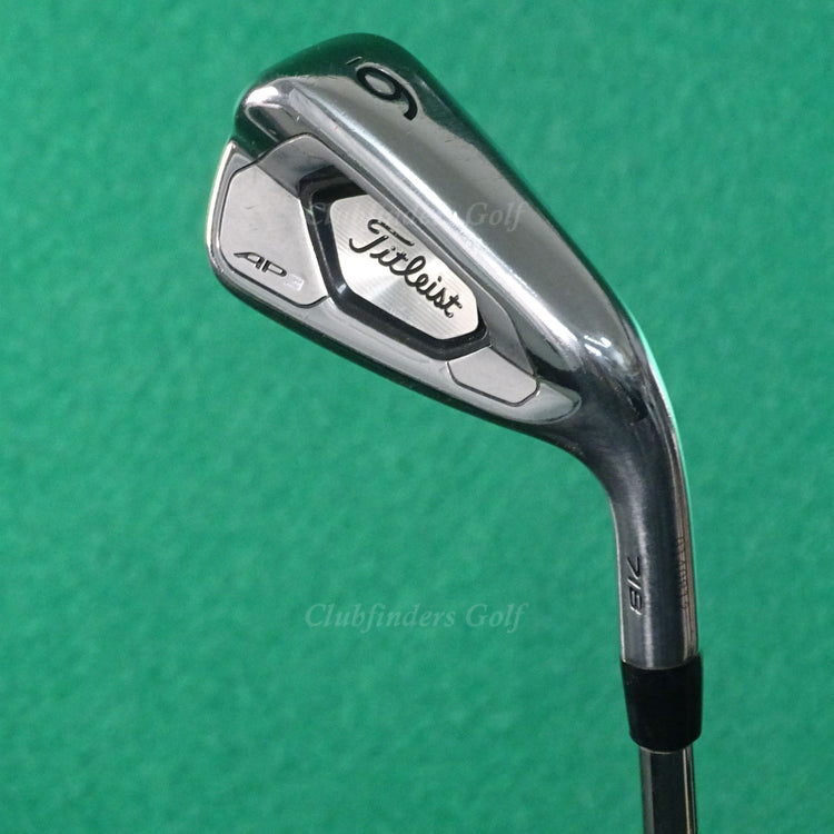 Titleist AP3 718 Single 6 Iron True Temper AMT Red R300 Steel Regular