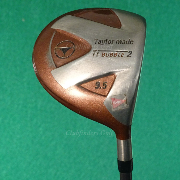 TaylorMade Ti Bubble 2 9.5° Driver Factory Bubble 2 S-90 Graphite Stiff
