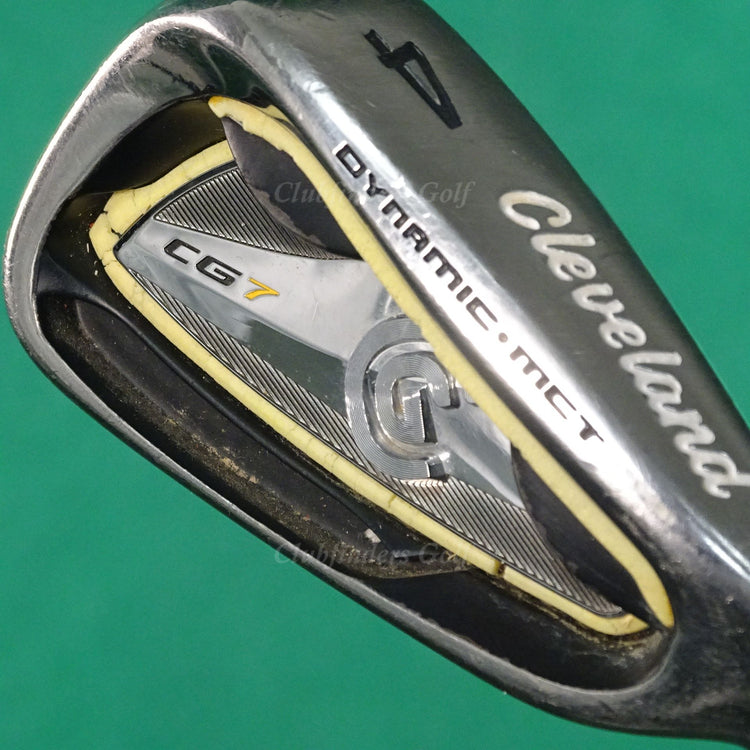 Cleveland CG7 Single 4 Iron Factory Flight Speed Steel Regular *READ*