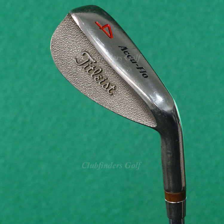 Titleist Accu-Flo Single 4 Iron Factory Power-Step 3 Steel Regular