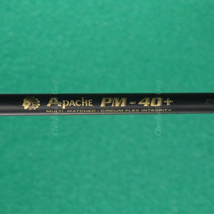 Adams Idea Pro Black CB1 Forged Single 9 Iron Apache PM-40+ Graphite Stiff