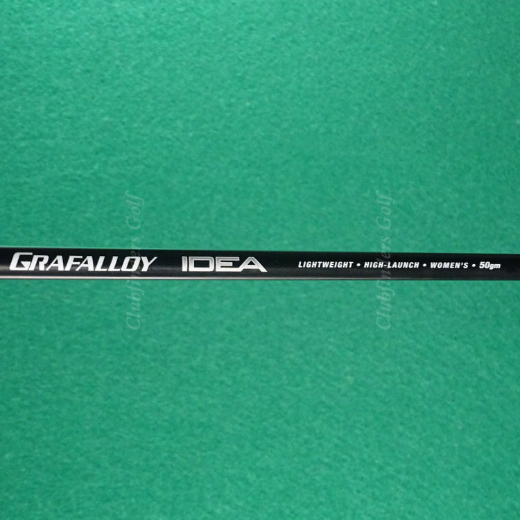Adams Idea a7OS Max Hybrid Single 9 Iron Factory Grafalloy 50g Graphite Women's