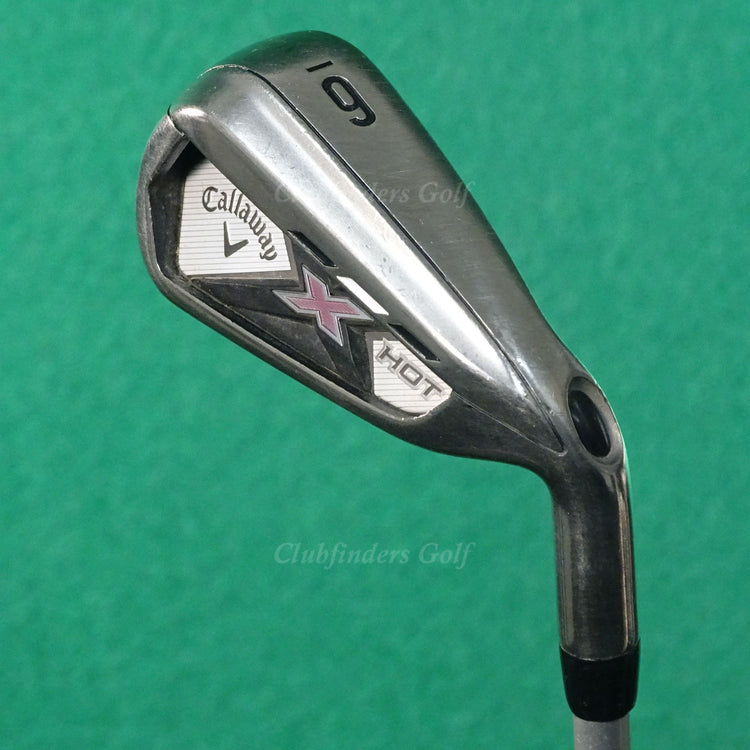 Lady Callaway X-Hot Single 6 Iron Factory 50g Graphite Women's