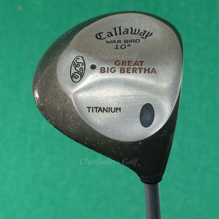 Callaway Great Big Bertha Warbird Titanium 10° Driver Factory BBUL Graphite Firm
