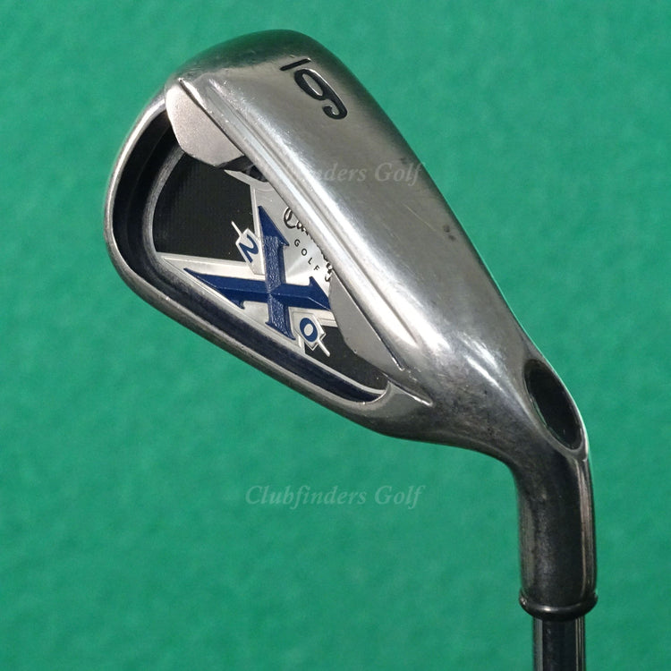 Callaway X-20 Single 6 Iron Factory True Temper Steel Uniflex