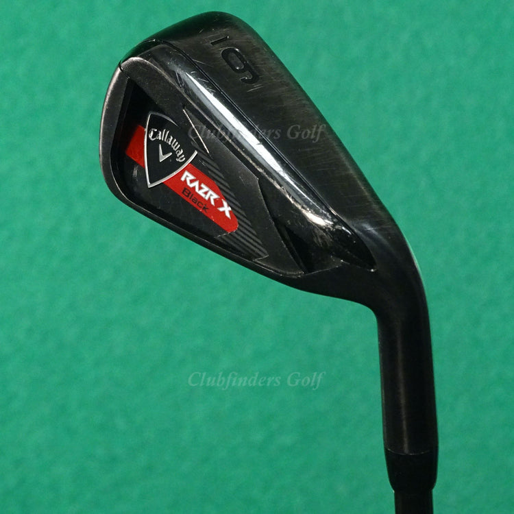 Callaway RAZR X Black Single 6 Iron Factory I-75G Graphite Regular