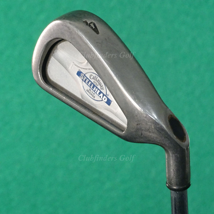 Callaway Steelhead X-14 Single 4 Iron Factory Constant Weight Steel Uniflex