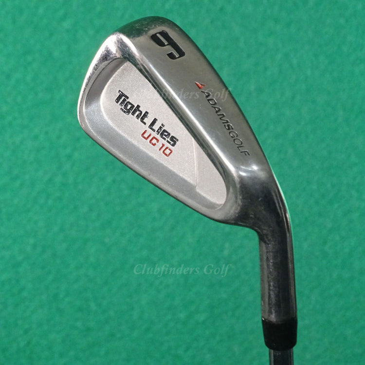 Adams Golf Tight Lies UC 10 Single 6 Iron Factory Performance Steel Regular