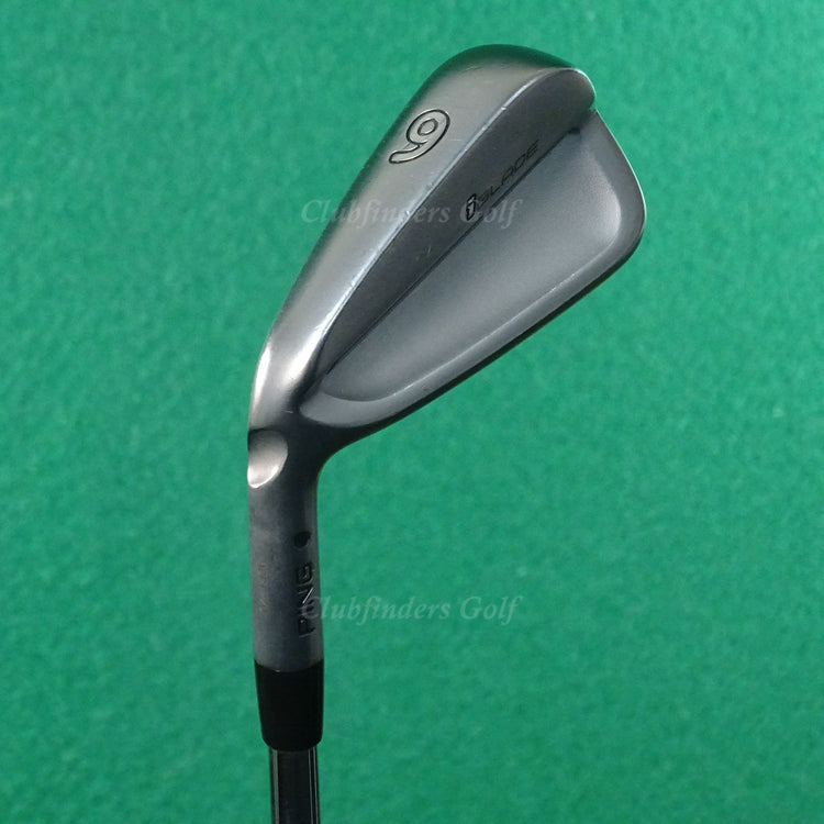 LH Ping iBlade Black Dot Single 6 Iron True Temper Stepped Steel Stiff