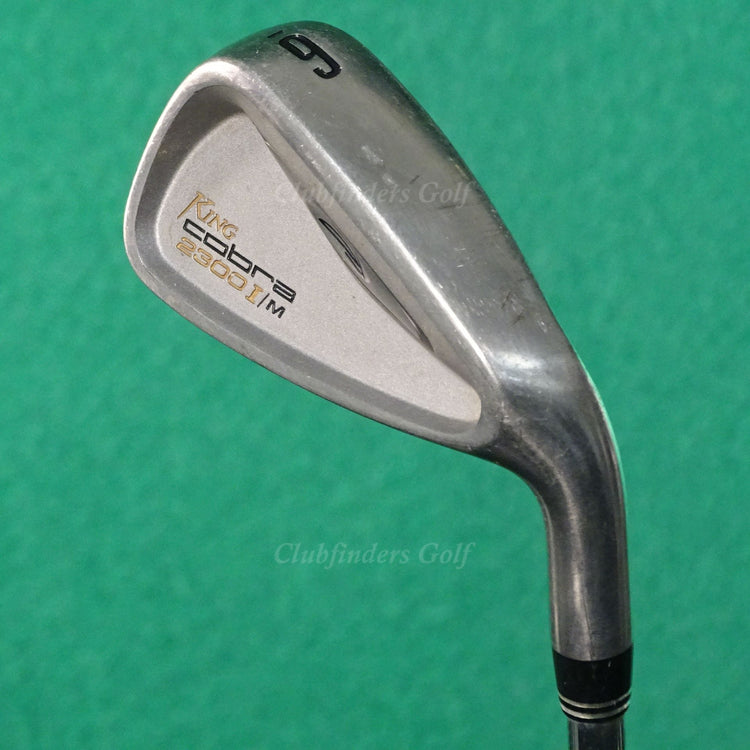 King Cobra 2300 I/M Single 6 Iron True Temper Dynamic F-115 Steel Stiff DEMO
