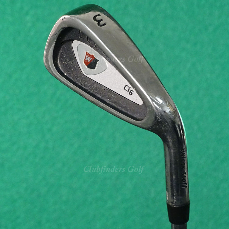 Wilson Staff Ci6 Single 3 Iron True Temper Taper Tech-CL Steel Regular