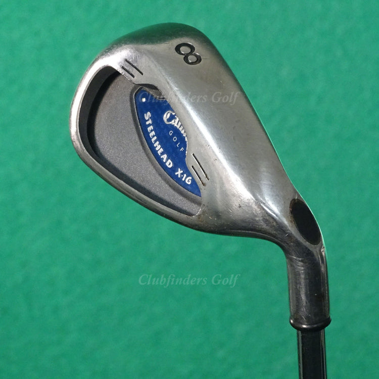 Callaway Steelhead X-16 Single 8 Iron Factory Constant Weight Steel Uniflex