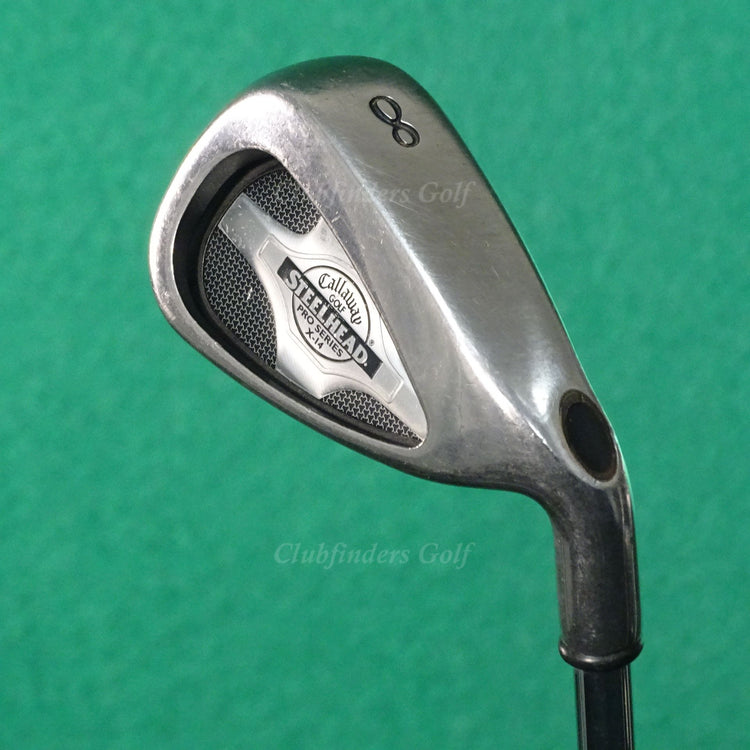 Callaway Steelhead X-14 Pro Series Single 8 Iron Factory Rifle Steel Stiff