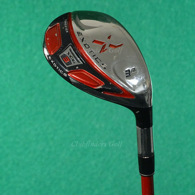 Tour Edge Exotics XCG3 18° Hybrid 3 Iron Fujikura Motore 80 Graphite Regular