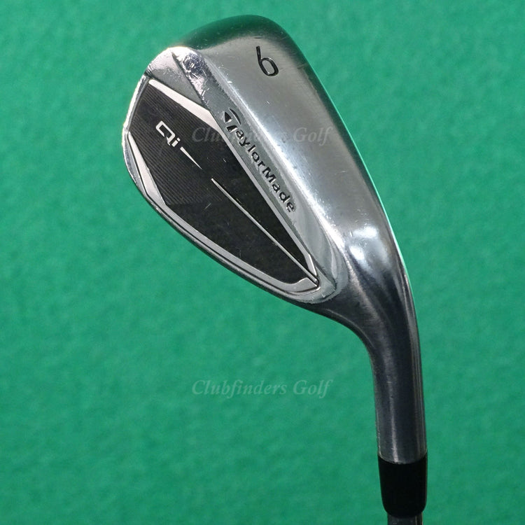 TaylorMade Qi Single 9 Iron True Temper Dynamic Gold 105 VSS Pro Steel Stiff
