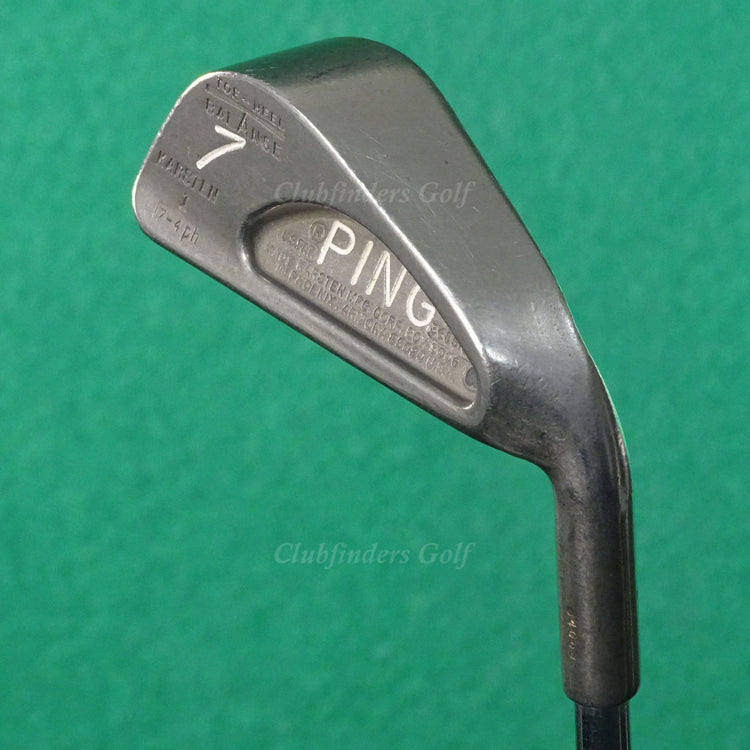 Ping Karsten I Black Dot Single 7 Iron True Temper Dynamic Gold S300 Steel Stiff