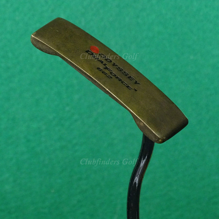 Odyssey Dual Force 662 Bronze Double-Bend 35.5" Putter Golf Club w/ Super Stroke