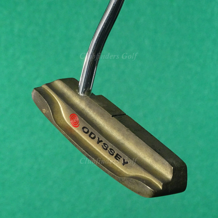 Odyssey Dual Force 662 Bronze Double-Bend 35.5" Putter Golf Club w/ Super Stroke