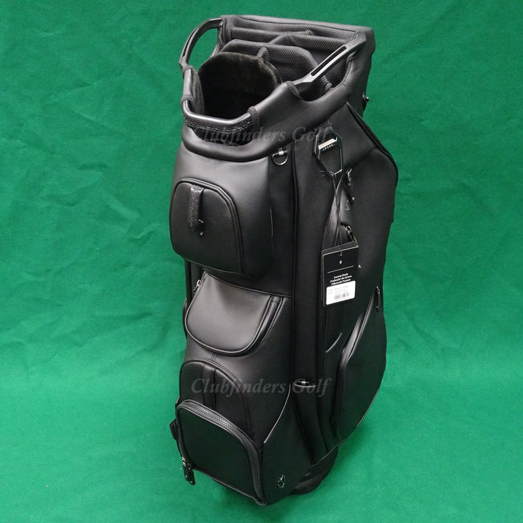 NEW Vessel Lux Pro 7-Way Black Golf Cart Bag w/ Raincover