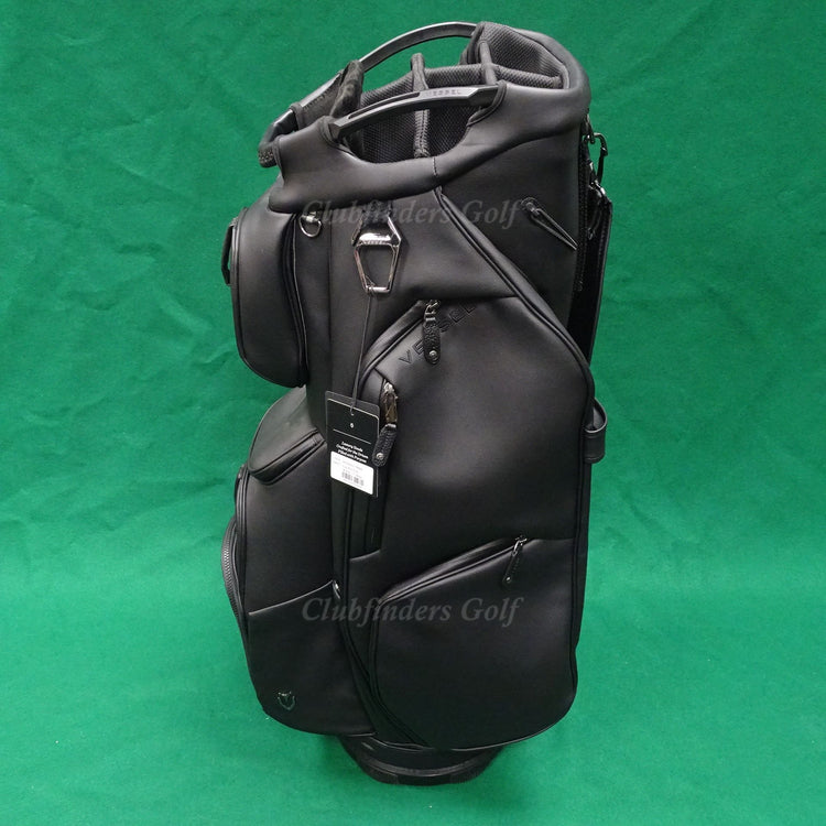NEW Vessel Lux Pro 7-Way Black Golf Cart Bag w/ Raincover