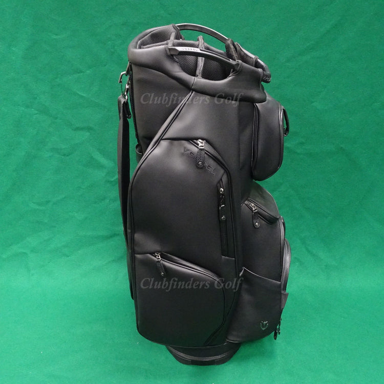 NEW Vessel Lux Pro 7-Way Black Golf Cart Bag w/ Raincover