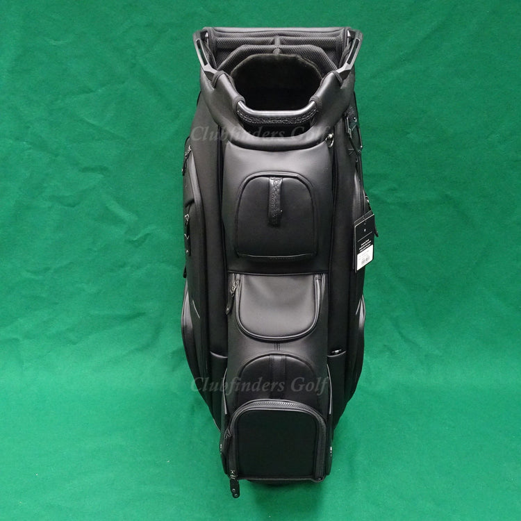 NEW Vessel Lux Pro 7-Way Black Golf Cart Bag w/ Raincover