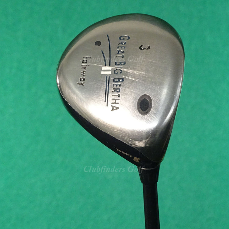 Callaway Great Big Bertha II Fairway 3 Wood RCH Pro Series Graphite Tour Stiff