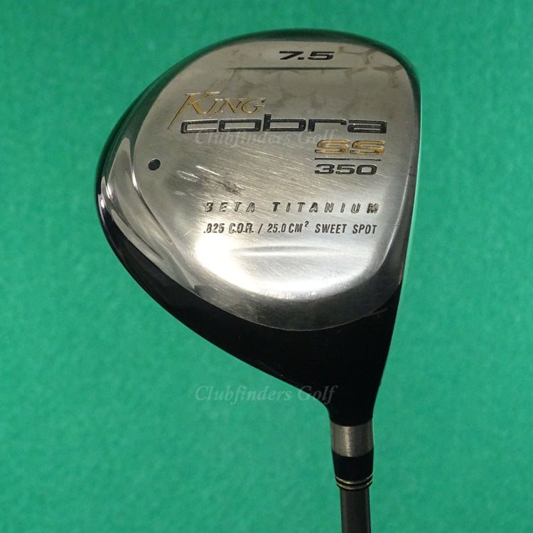 King Cobra SS 350 Titanium 7.5° Driver Factory Aldila HM Tour 60g Graphite Stiff
