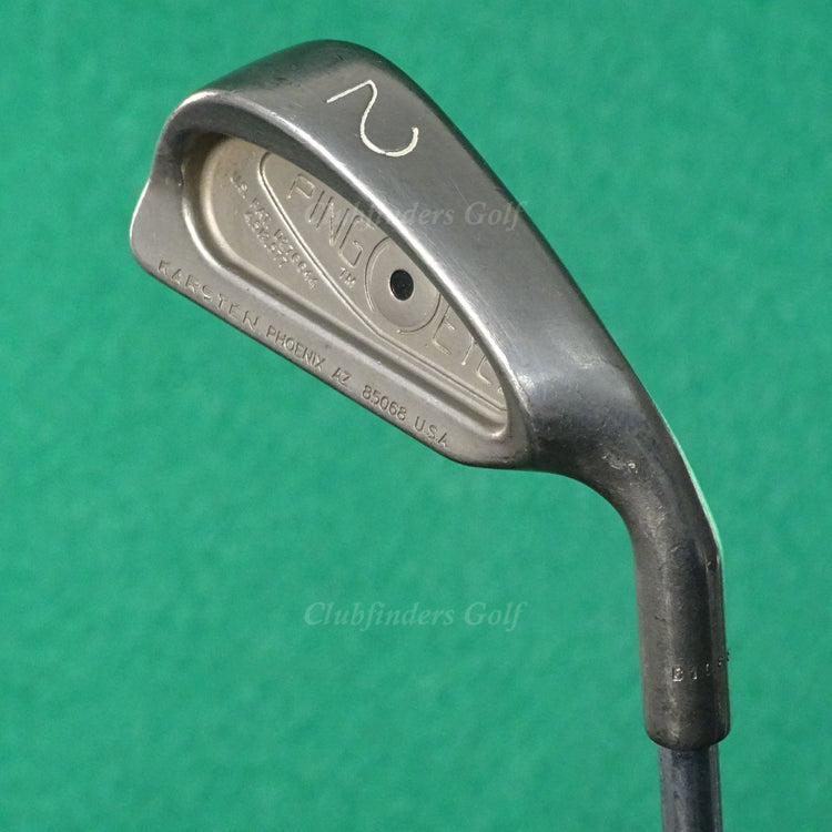 Ping Eye 2 Black Dot Single 2 Iron Karsten JZ Steel Stiff