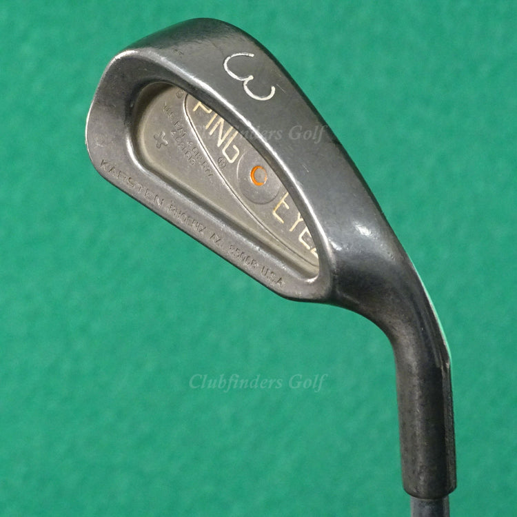 Ping Eye 2 Plus Orange Dot Single 3 Iron Karsten KT-M Steel Stiff