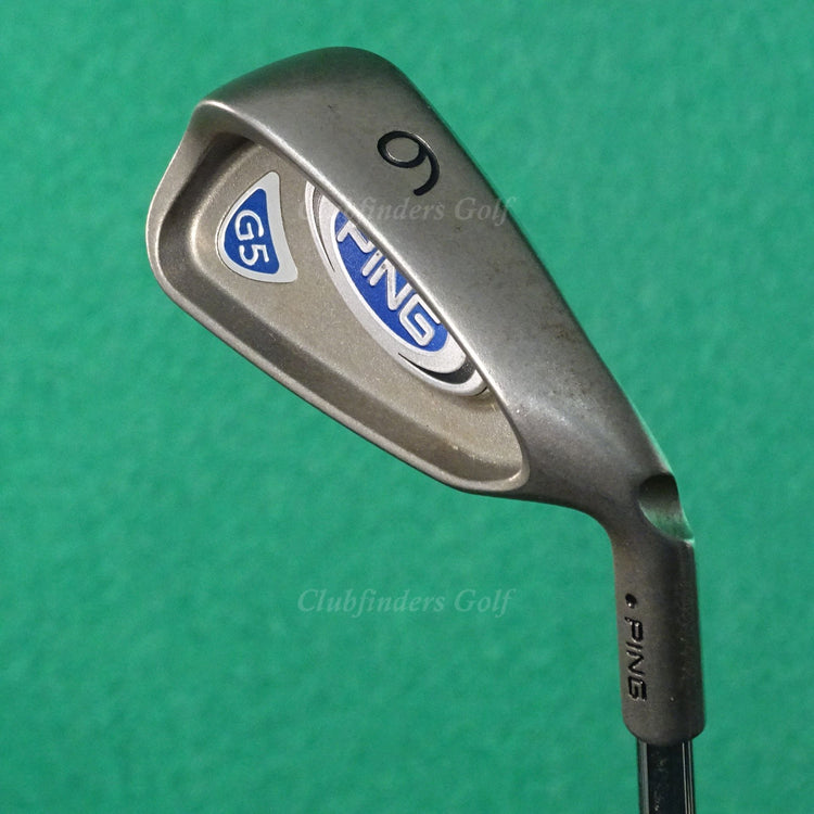 Ping G5 Black Dot Single 6 Iron Factory CS Lite Steel Regular