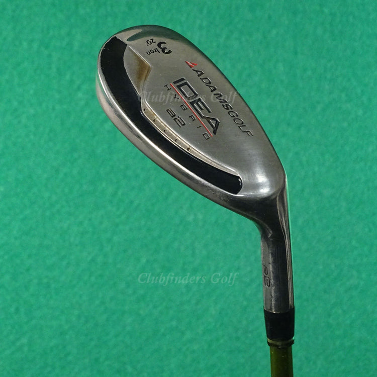 Adams Idea a2 20° Hybrid 3 Iron Aldila NV Hybrid-Idea 85-S Graphite Stiff