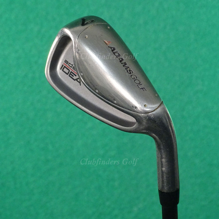 Adams Original Idea Single 7 Iron Factory Aldila Supershaft Graphite Stiff