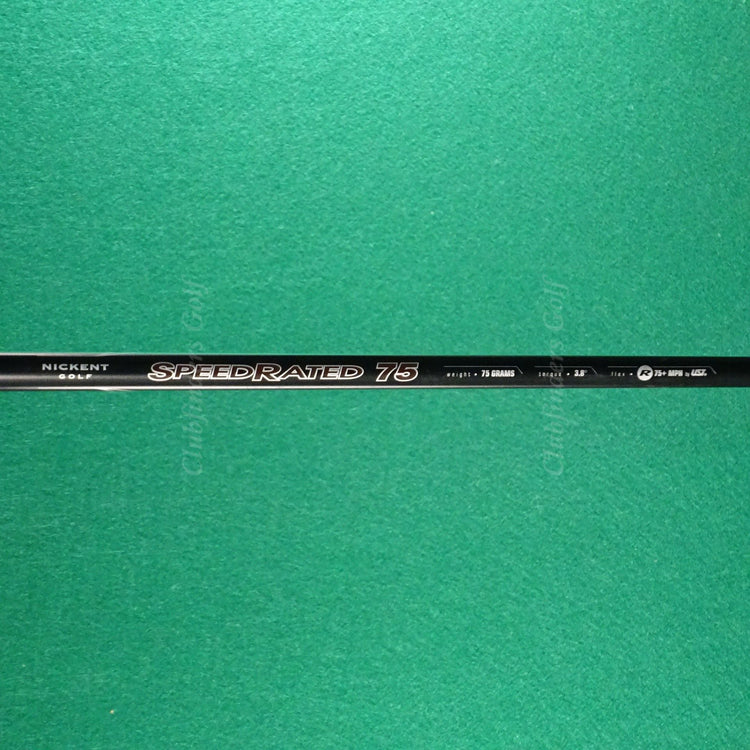 Nickent Genex 3DX Oversize PW Pitching Wedge UST SpeedRated 75 Graphite Regular