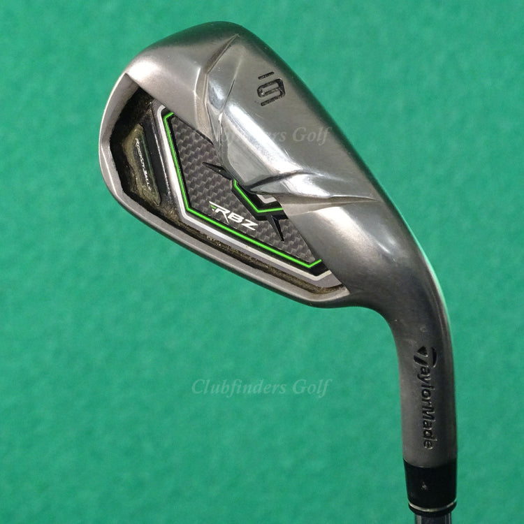 TaylorMade RBZ RocketBallz Single 6 Iron Factory Steel Stiff