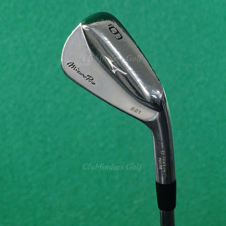 Mizuno Pro 221 Forged Single 6 Iron KBS $-Taper 120 Steel Stiff
