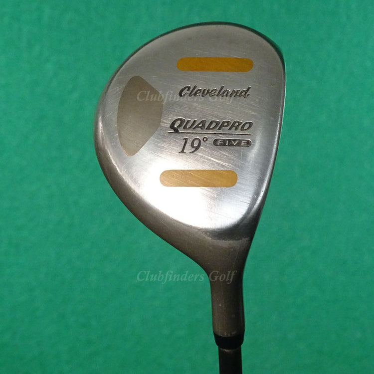 Cleveland QuadPro Fairway 19° 5 Wood Factory Lite-Weight Graphite Stiff