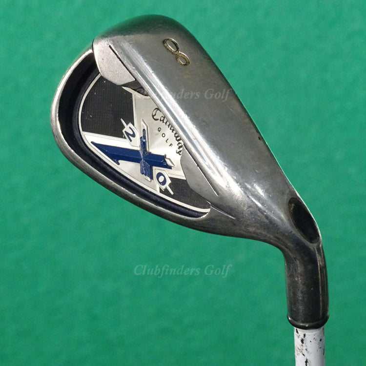 Callaway X-20 Single 8 Iron Factory True Temper Steel Uniflex